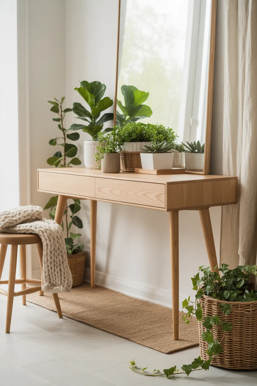 Spring Decor Entry Table Ideas