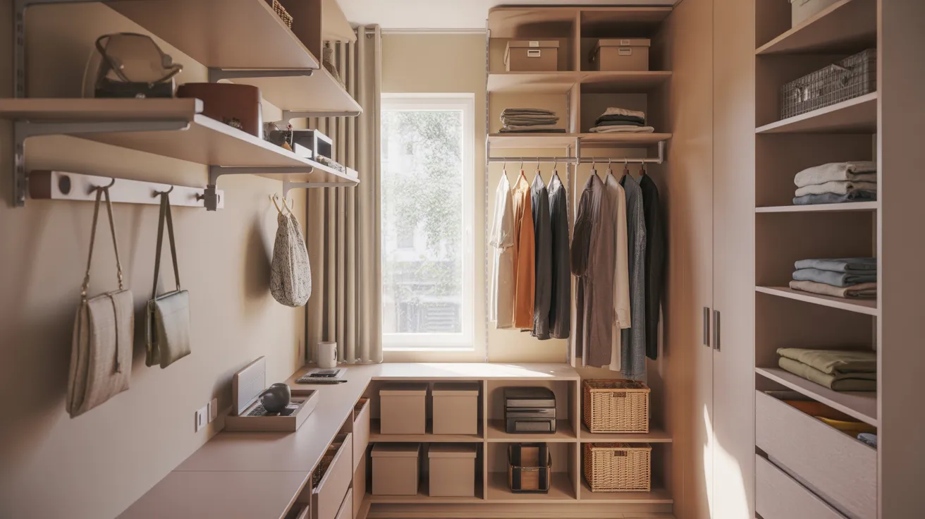 What Are the Best Space-Saving Clothes Storage Ideas for Tiny Rooms?