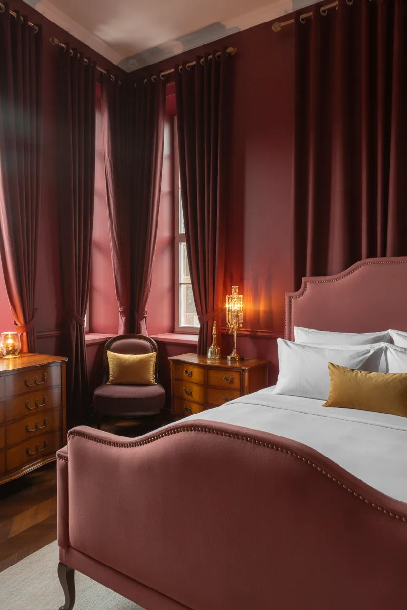 Cherry Red Bedrooms