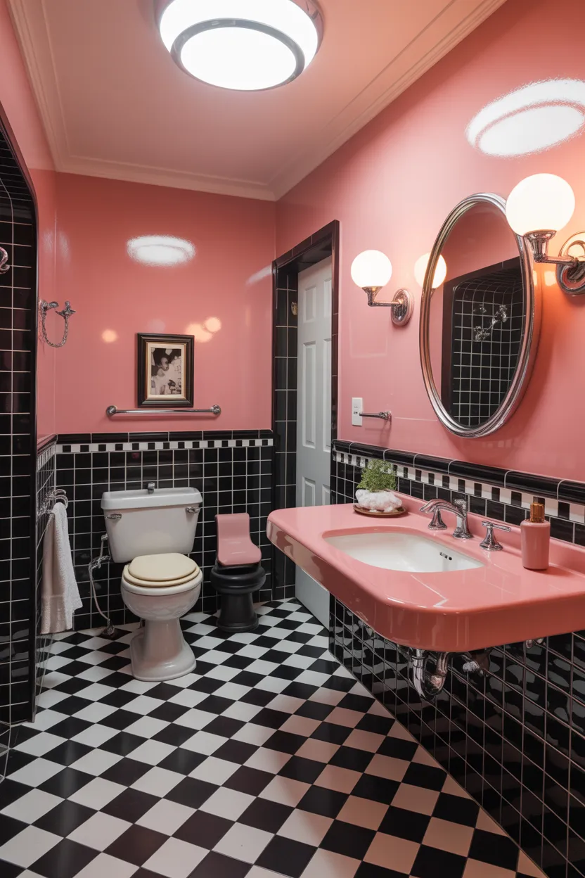 1950s Bathroom Ideas
