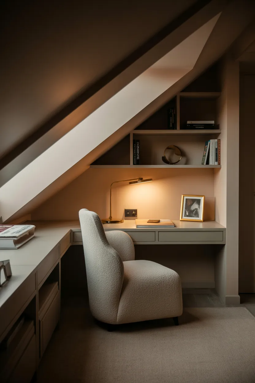 Attic Office Design Ideas