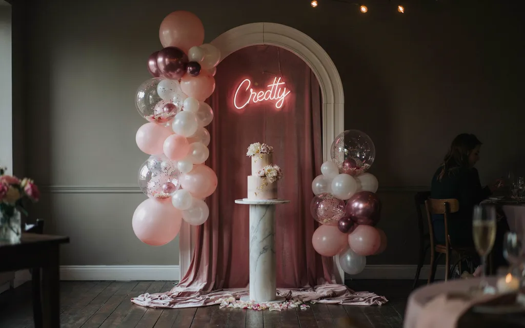 Pink Glow Corner