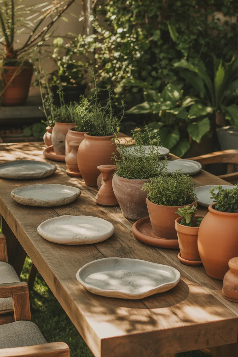 Outdoor Table Decor Ideas
