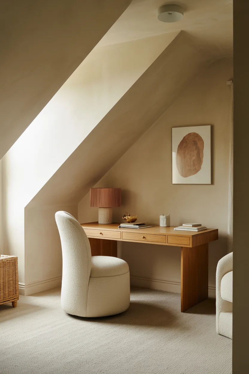 Attic Office Design Ideas