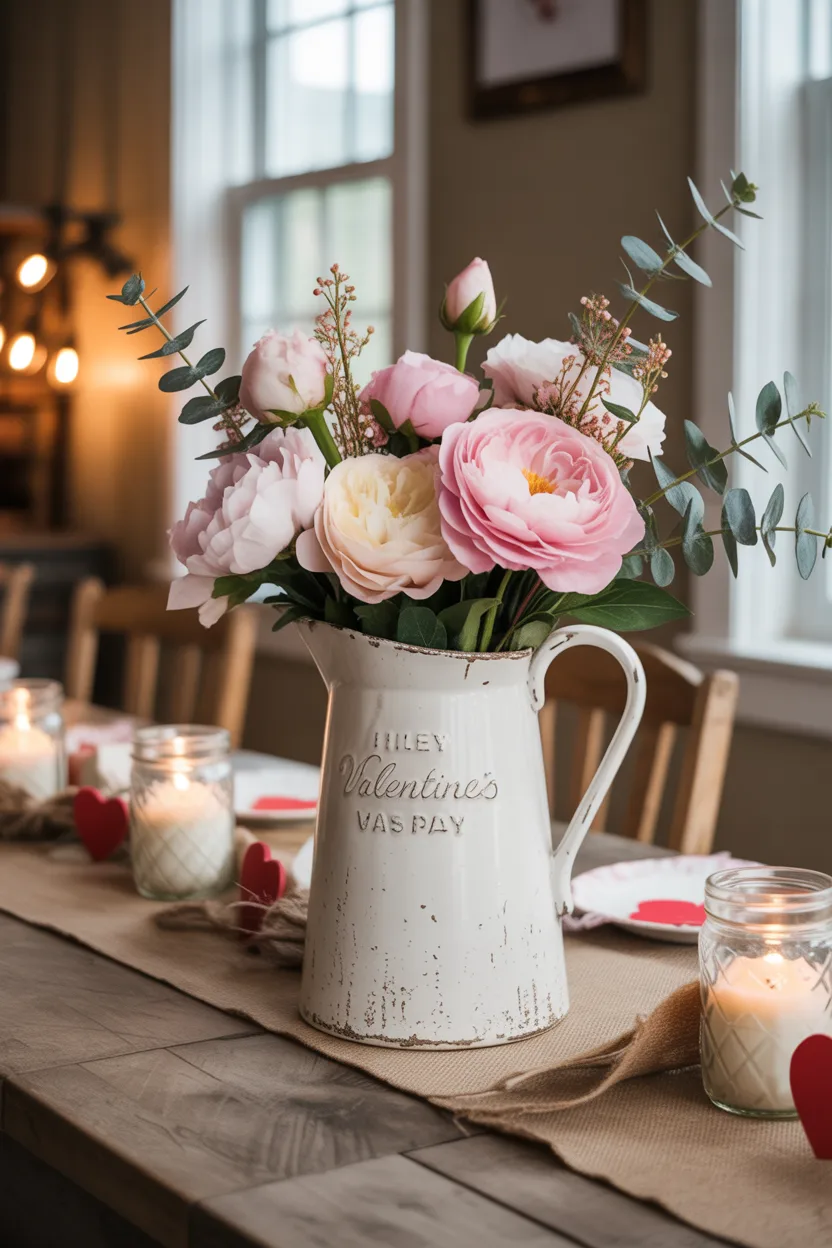 Farmhouse Valentine Decor Ideas
