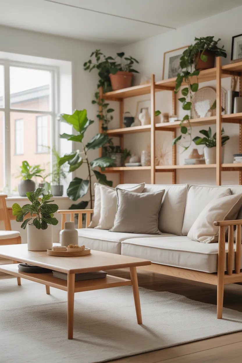 Cozy Scandinavian Living Room Ideas
