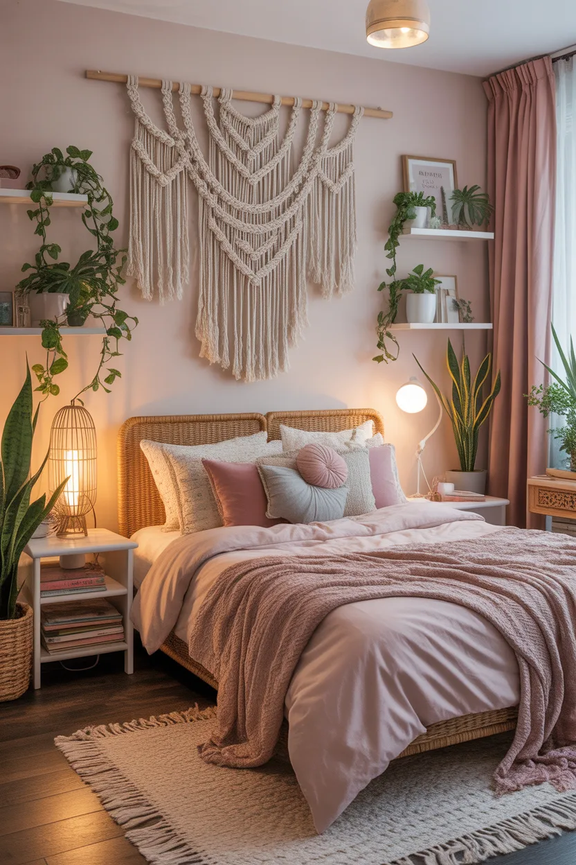Boho Teenage Girl Bedrooms