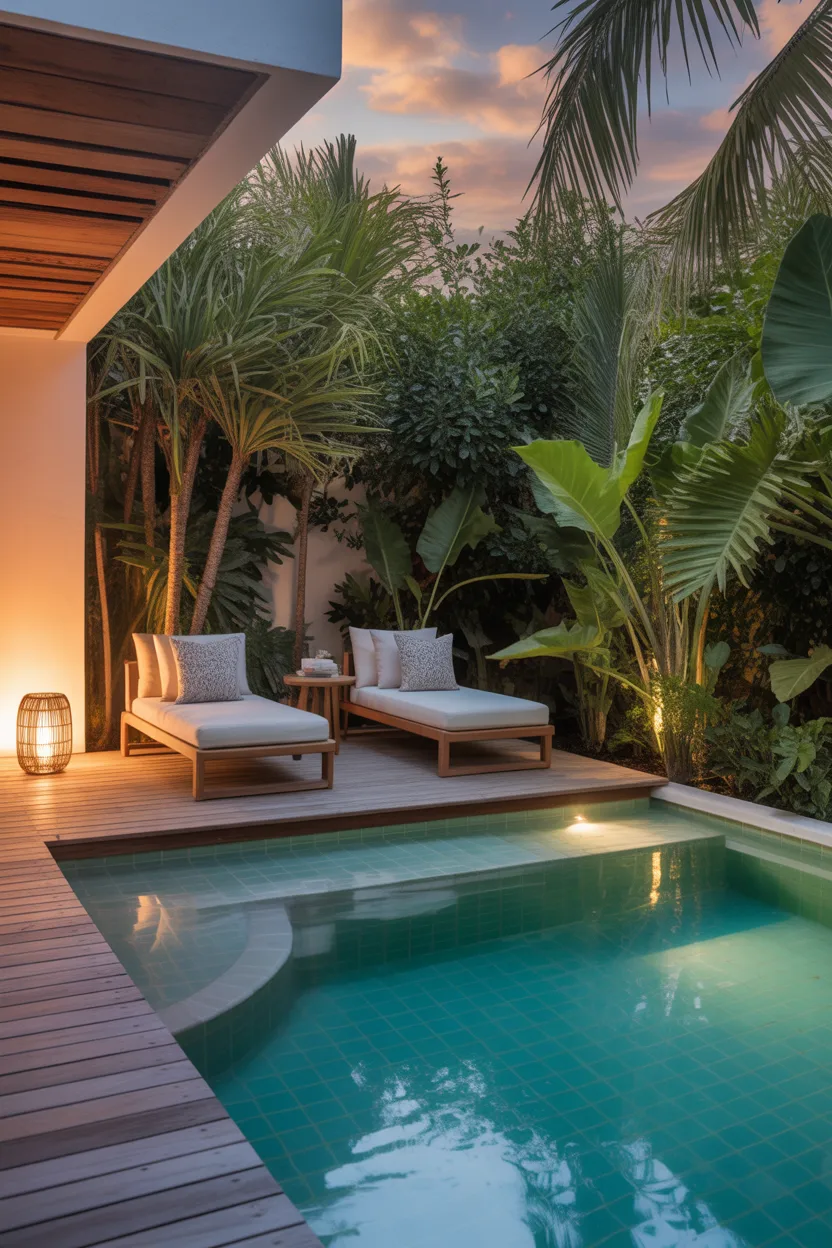 Small Pool Deck Ideas