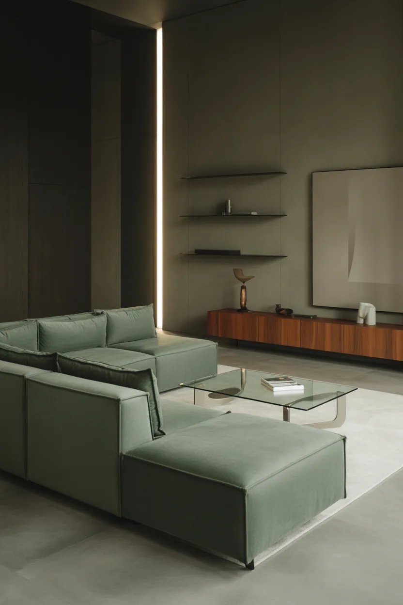 Sage Green Living Room Ideas