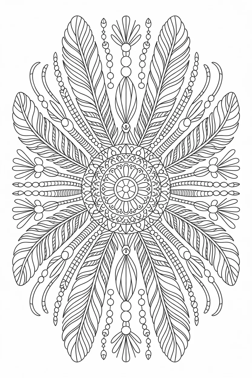 Mandala coloring pages