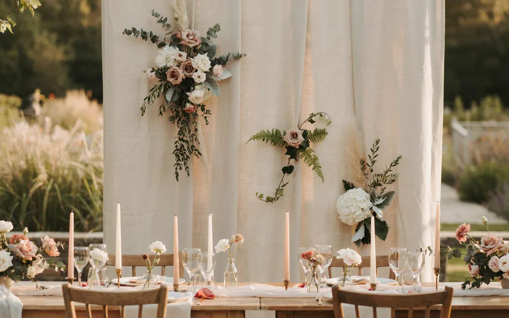 Floral Statement Wall