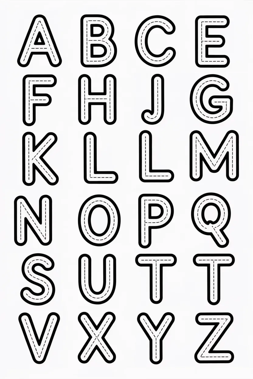 alphabets tracing worksheets free printable