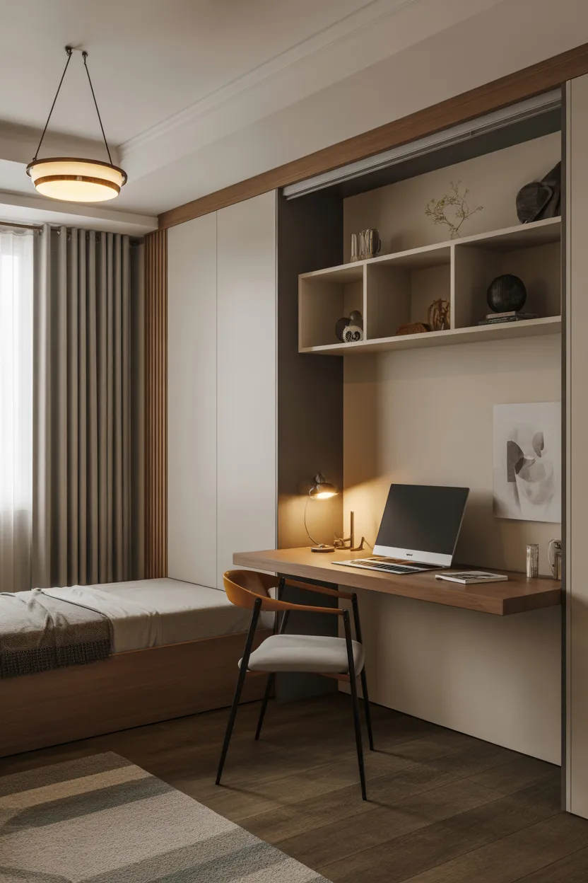 Murphy Bed Office Combo Ideas