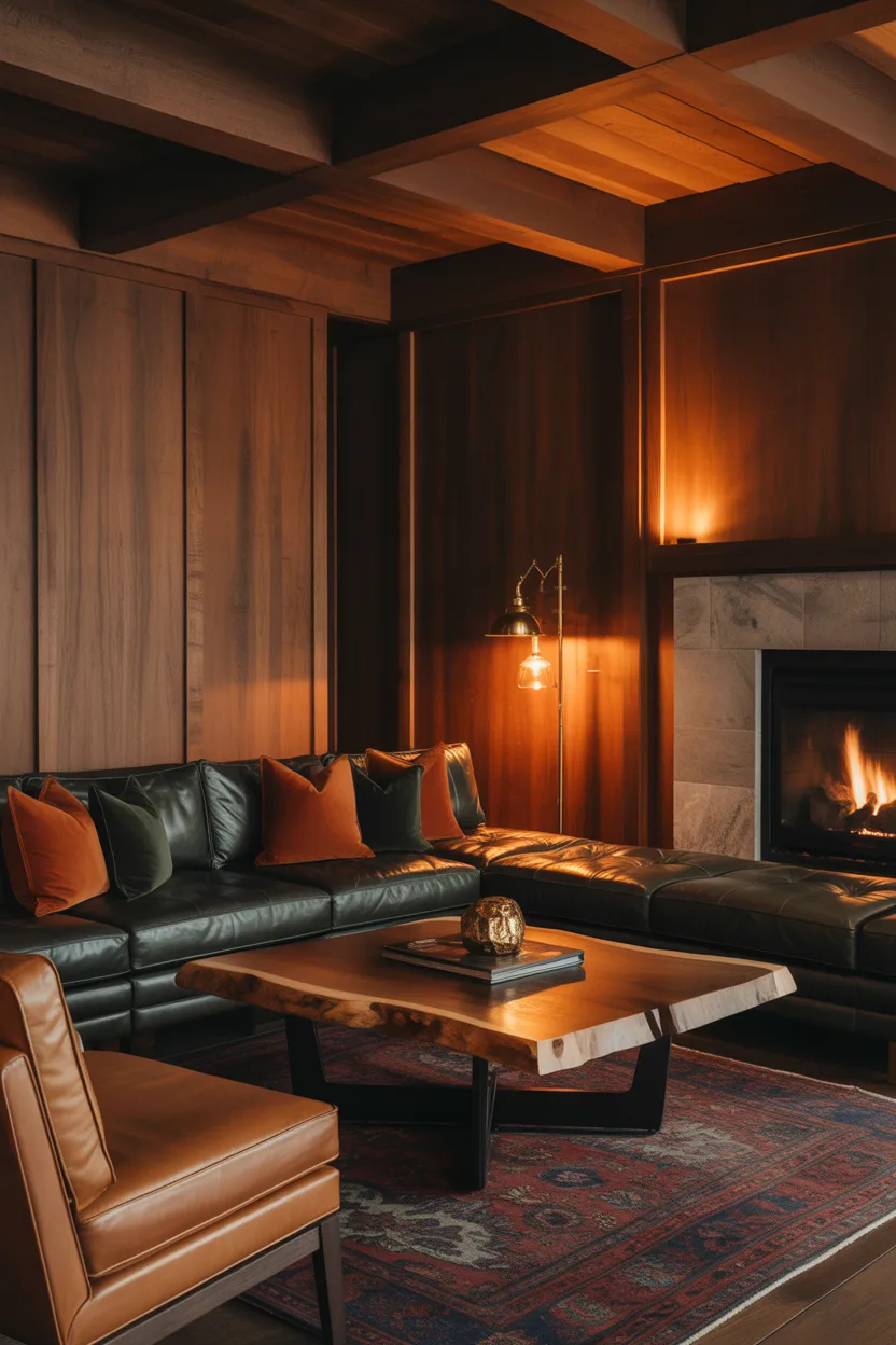 Masculine Living Room Ideas