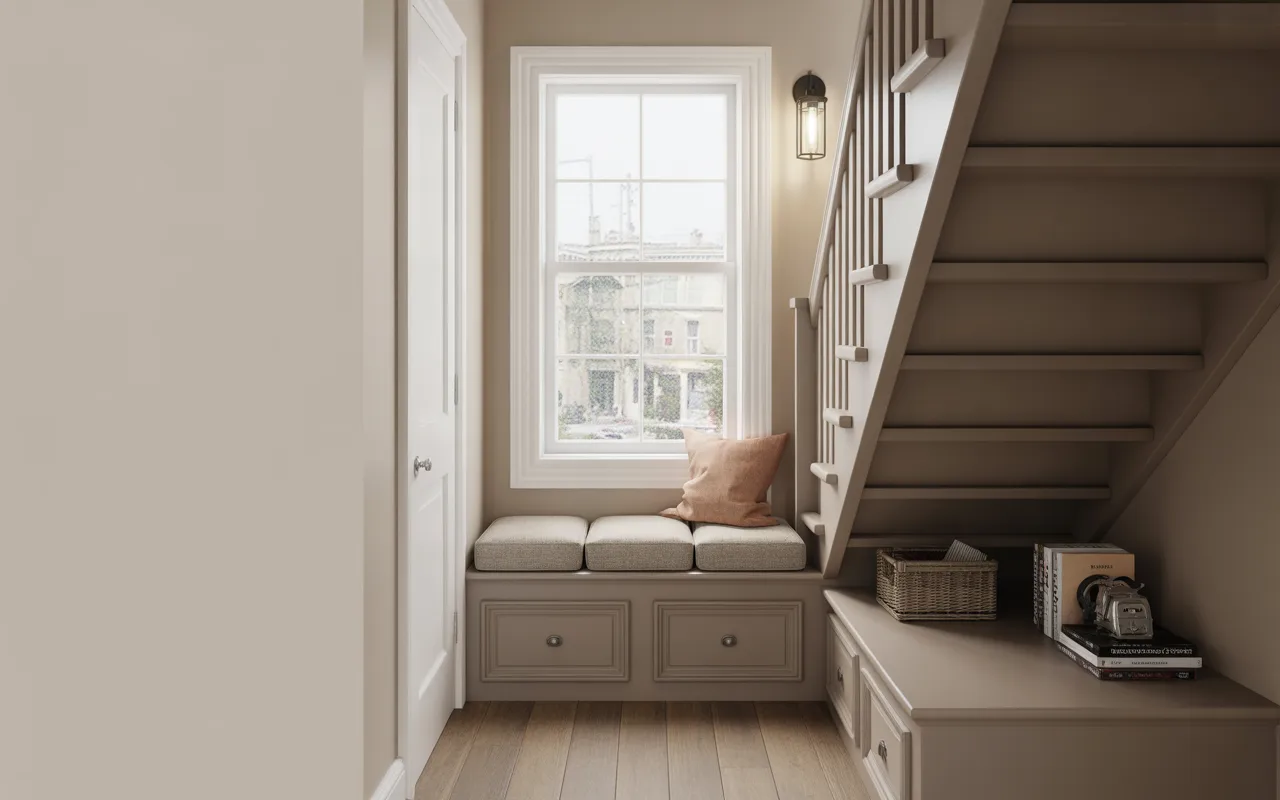 Stair Landing Storage