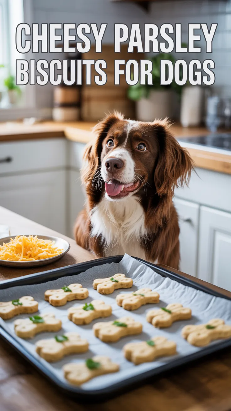 Cheesy Parsley Biscuits