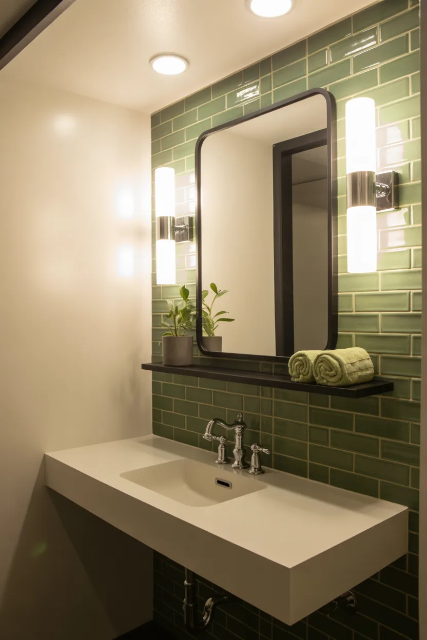Green Bathroom Ideas