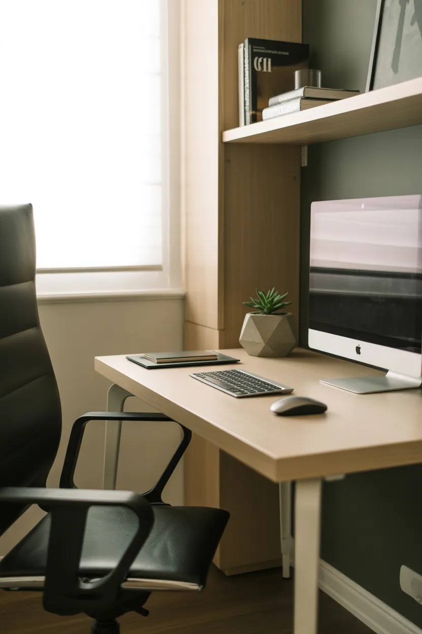 Small Home Office Ideas for Men