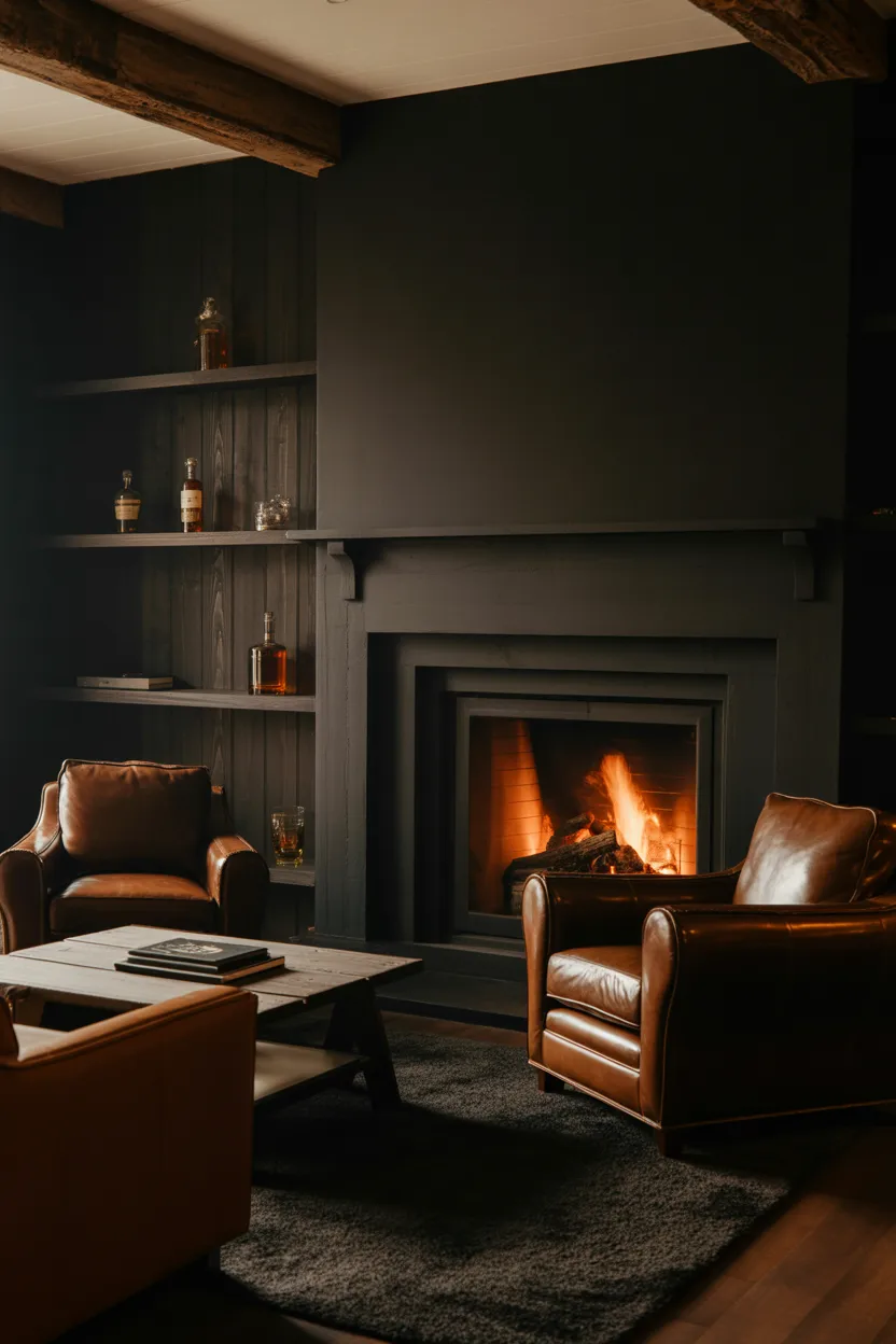 Masculine Living Room Ideas