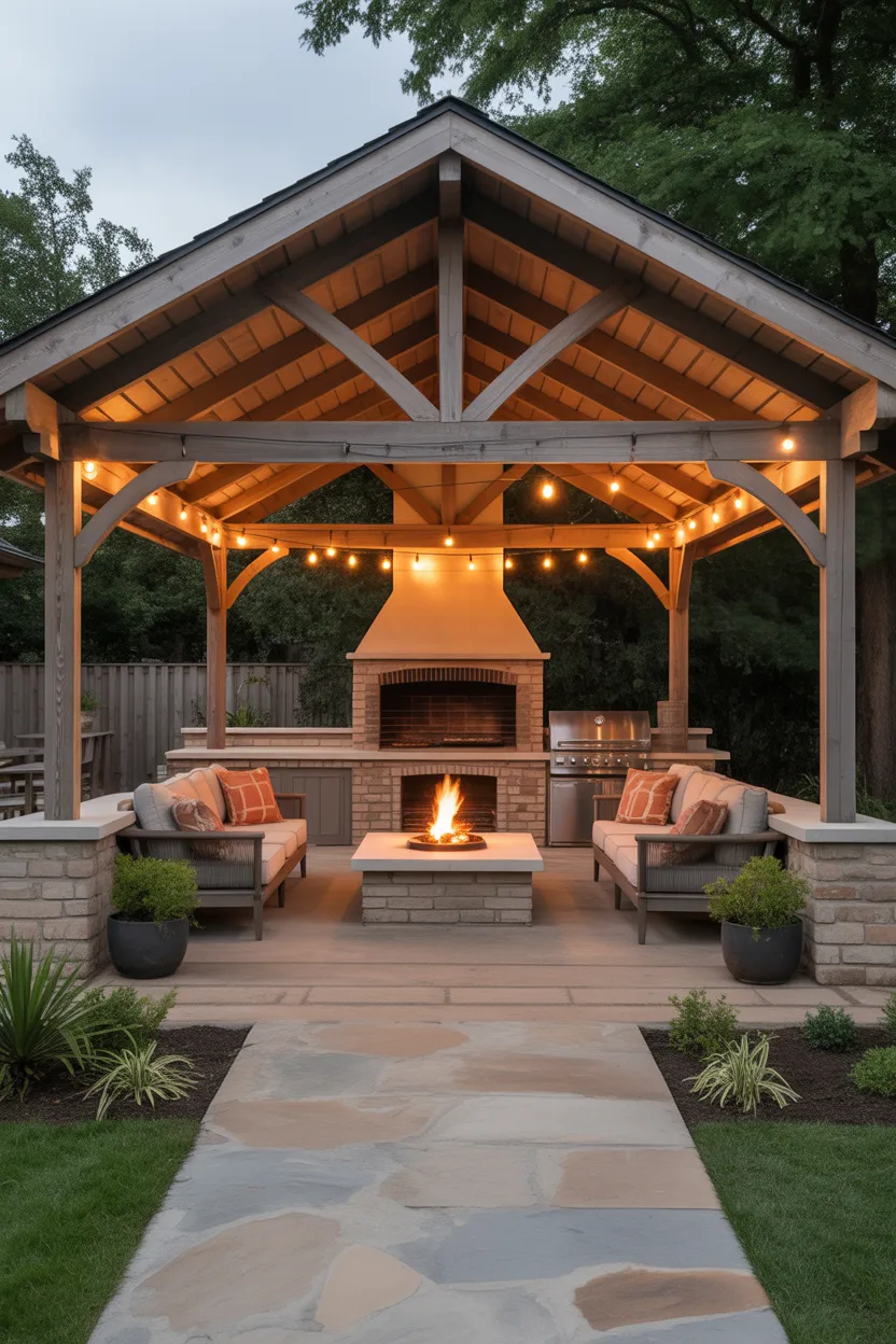 How to Build a Covered Outdoor BBQ Area Without Leaks