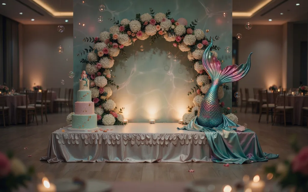 Mermaid Stage Setup