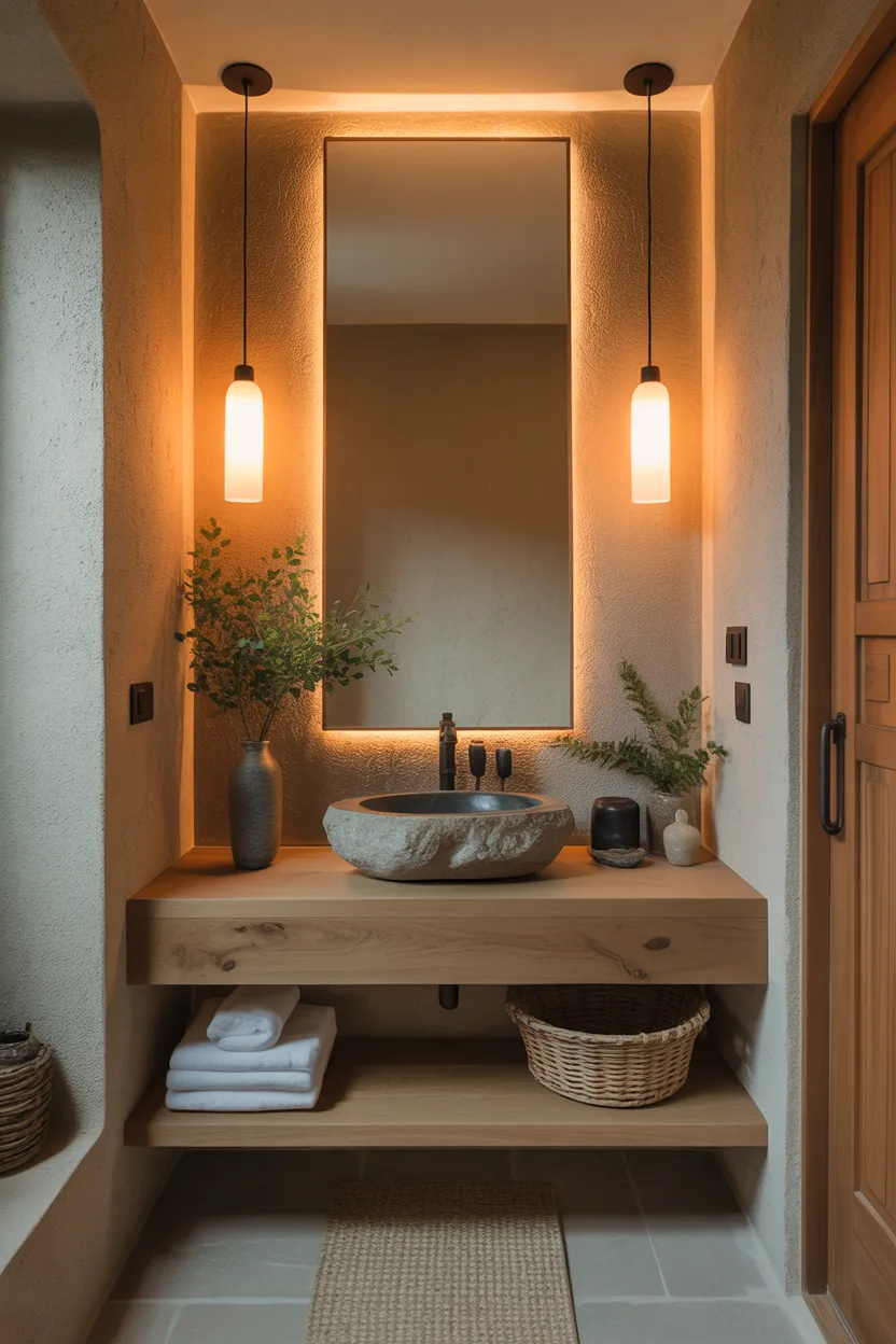 Japandi Bathroom Ideas