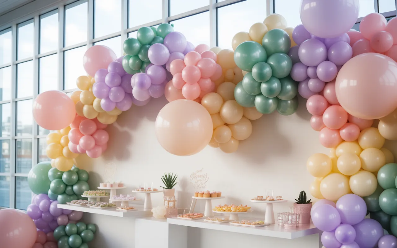 Pastel Party Wall