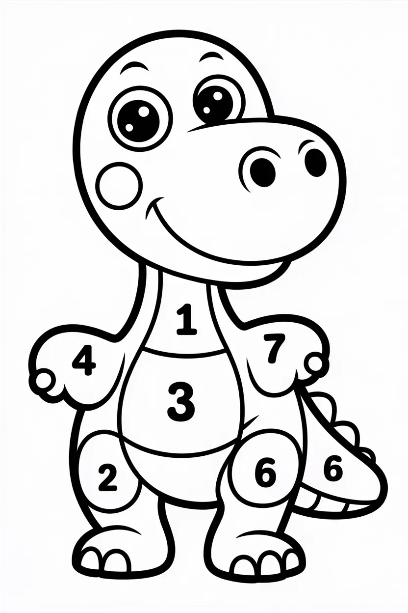 5 Color by Numbers Activity Pages Free Printable