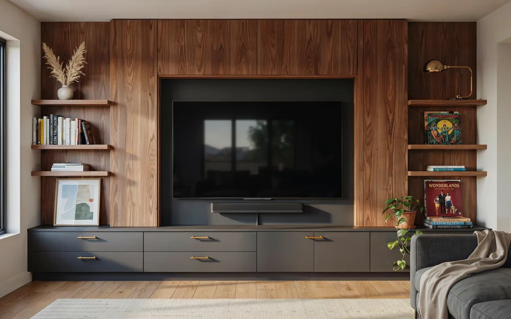 Media Wall Storage