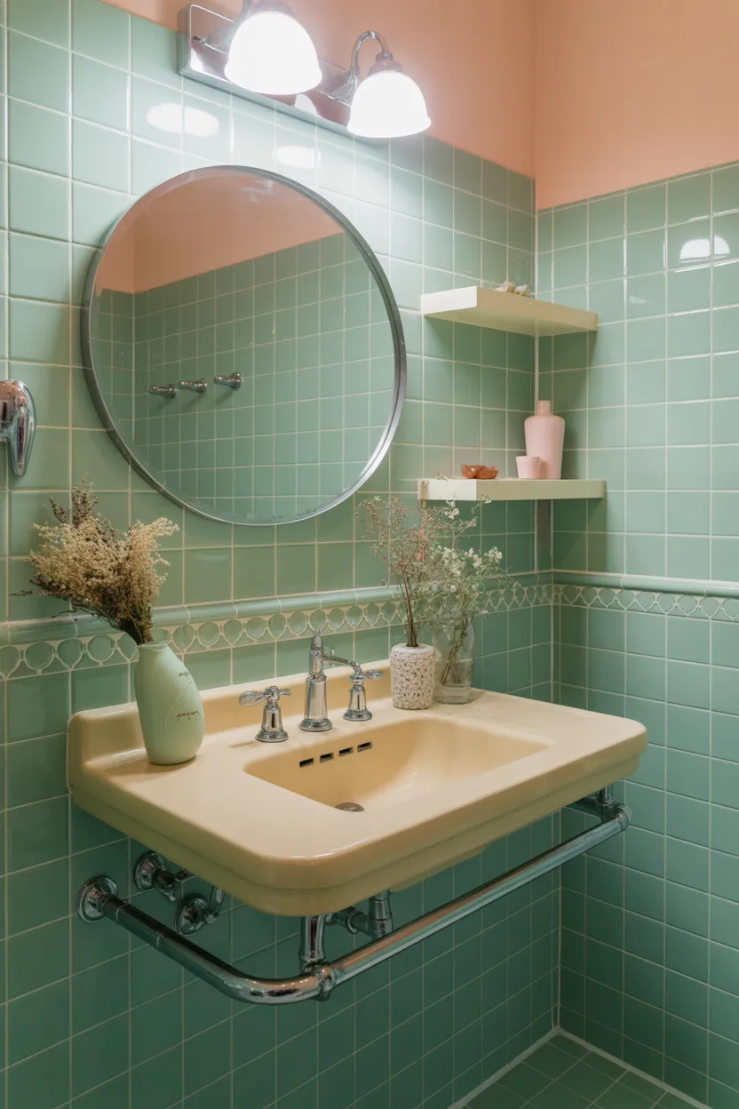 1950s Bathroom Ideas