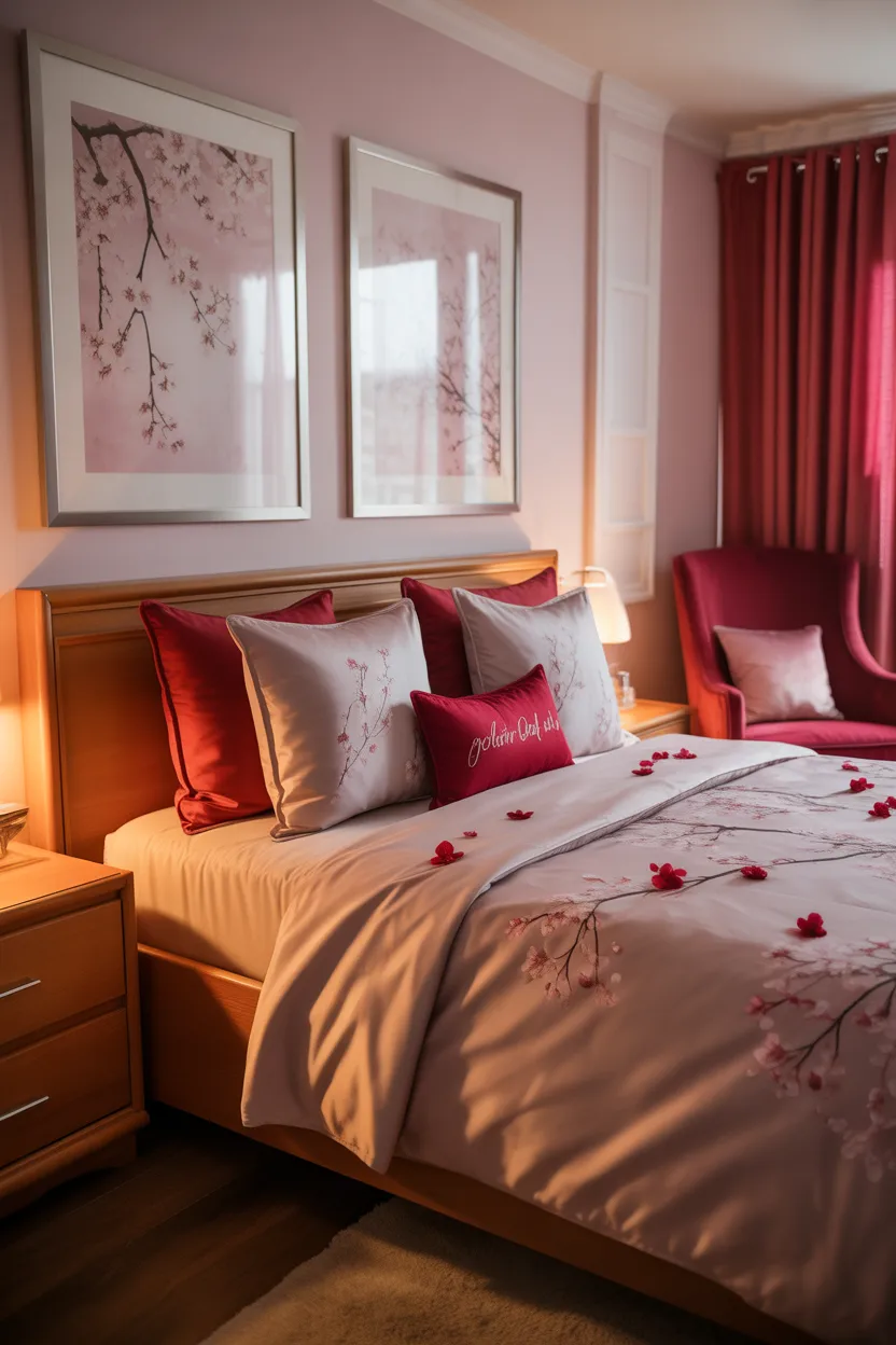 Cherry Red Bedrooms