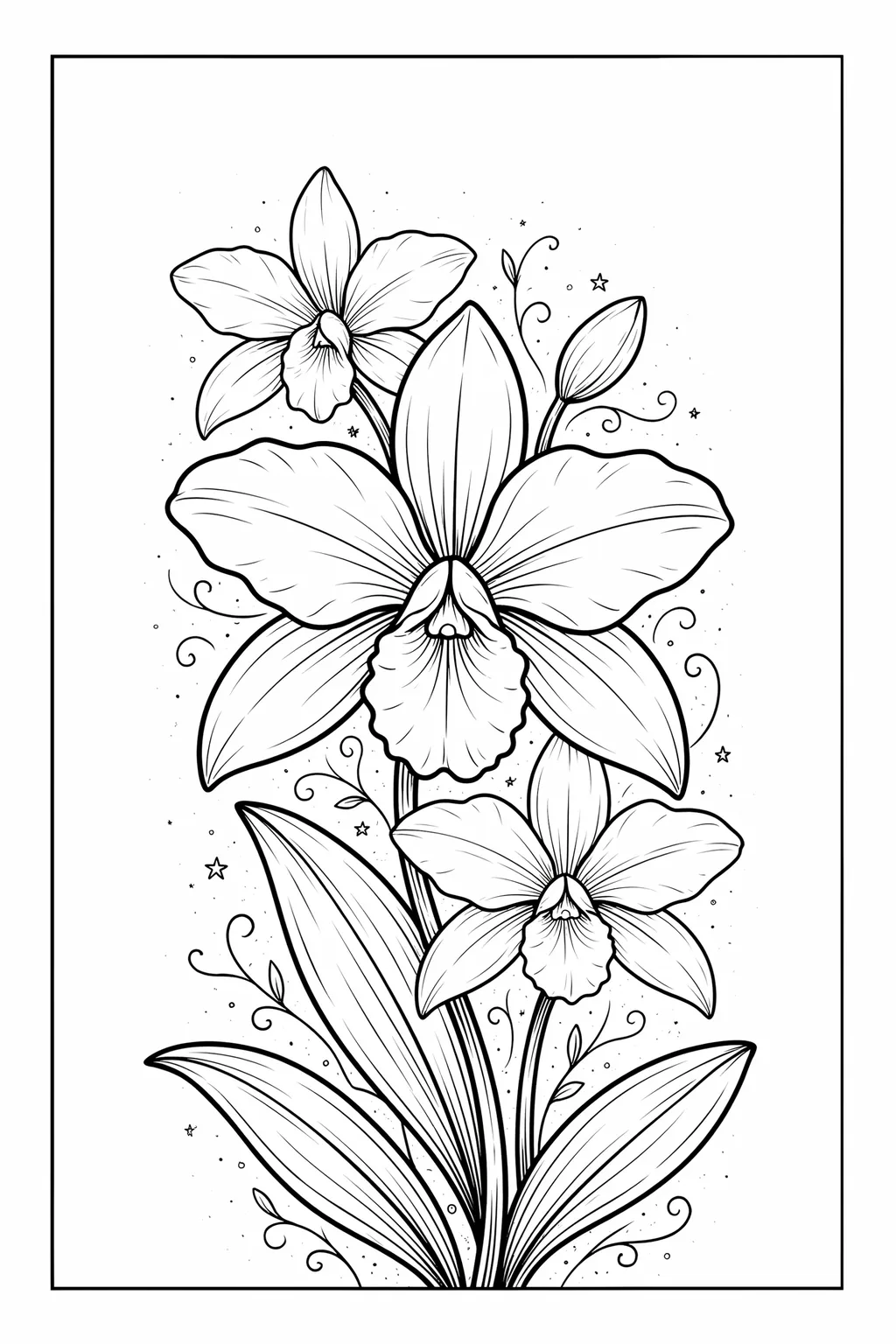 Blossom coloring pages
