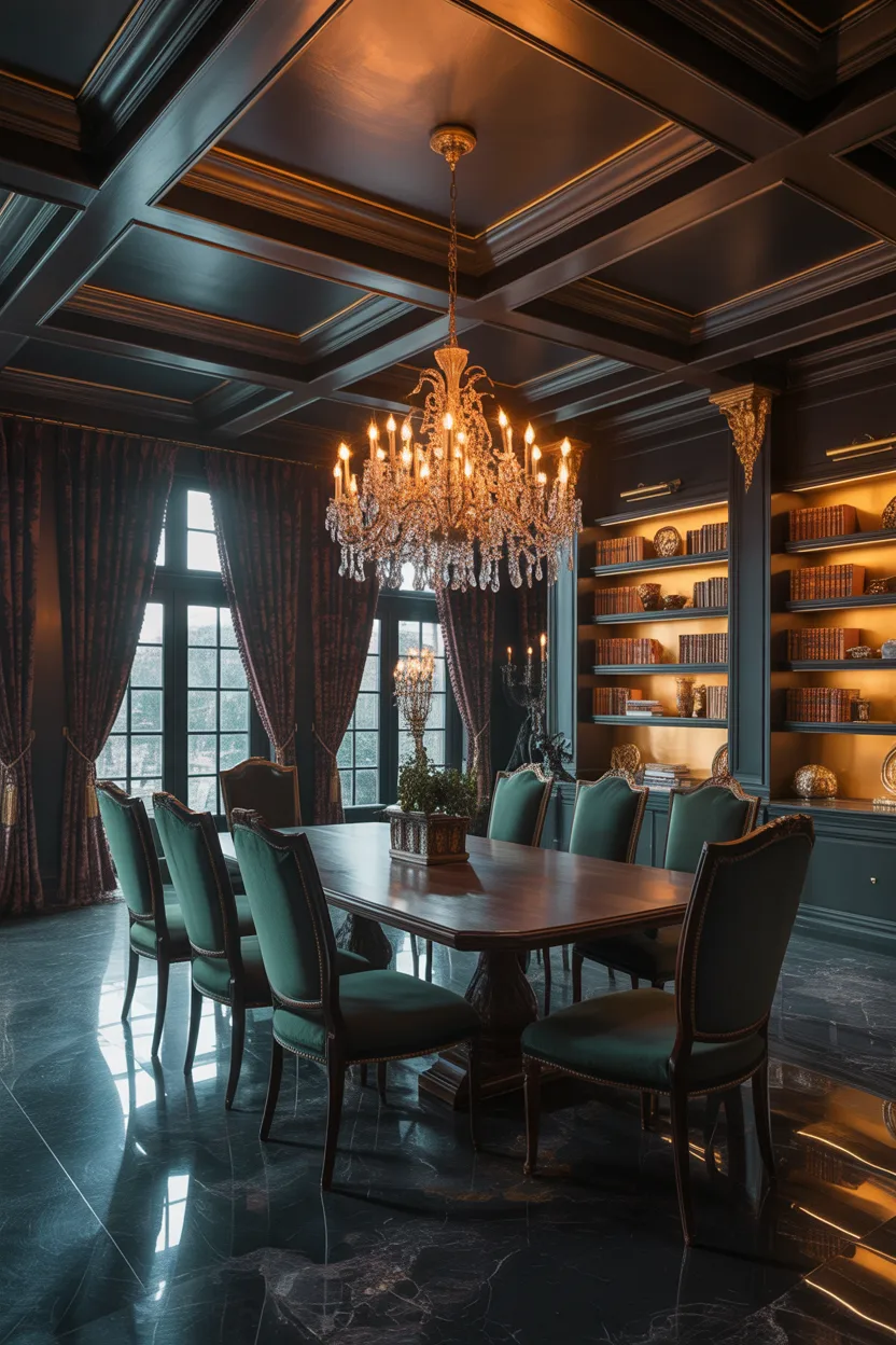 Dark Dining Room Ideas