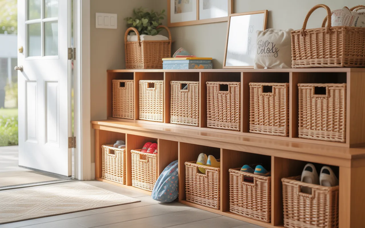 Open Basket Cubbies