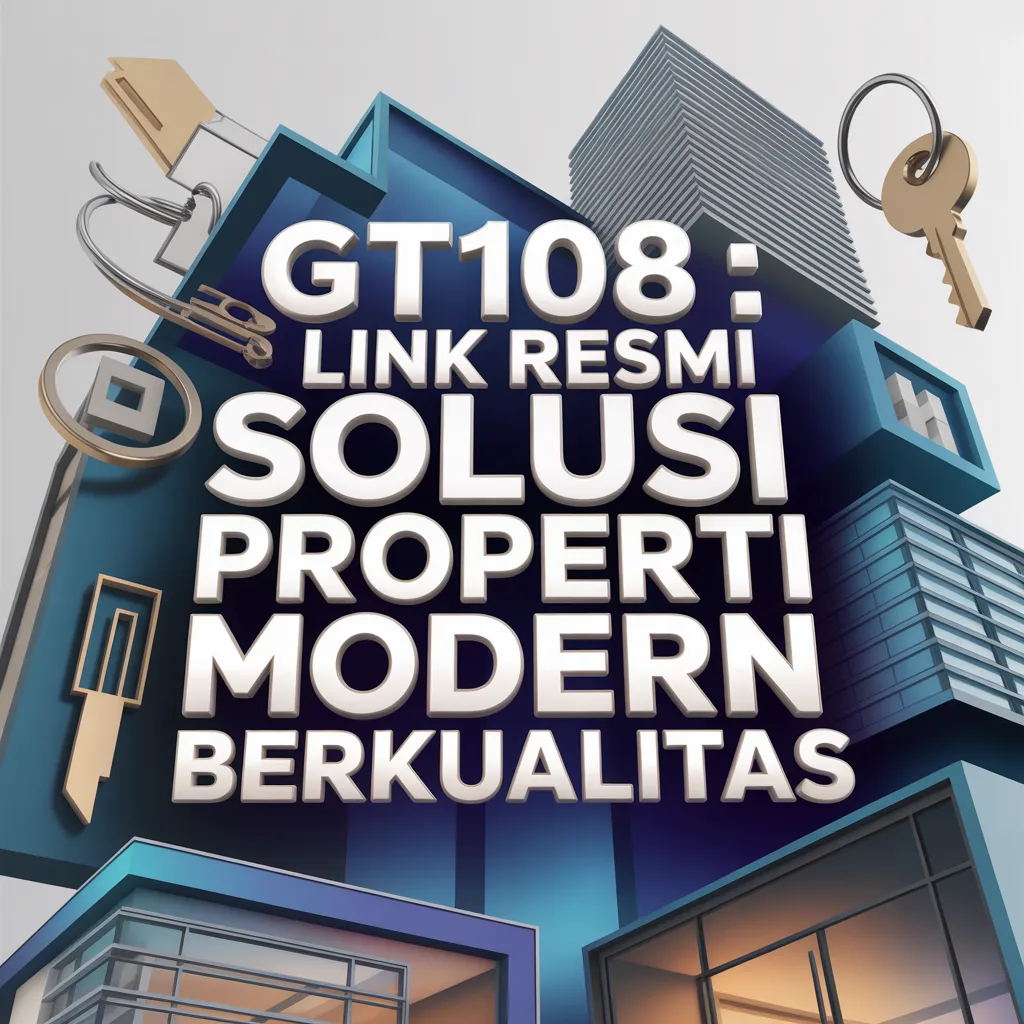 GT108 : Link Resmi Solusi Properti Modern Berkualitas 
