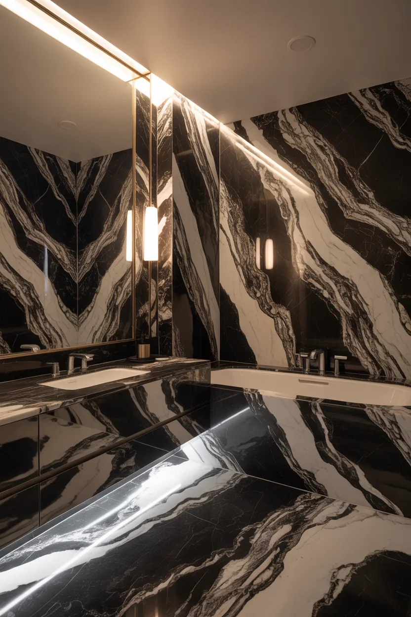 Black and White Bathroom Ideas