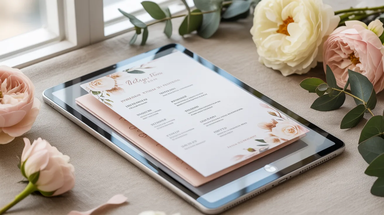 Canva Wedding Day Itinerary Template – Elegant, Editable, Stress-Free Planning