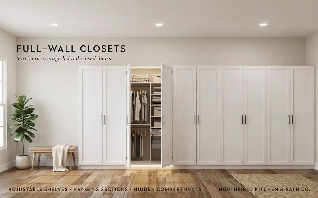 Full-Wall Closets