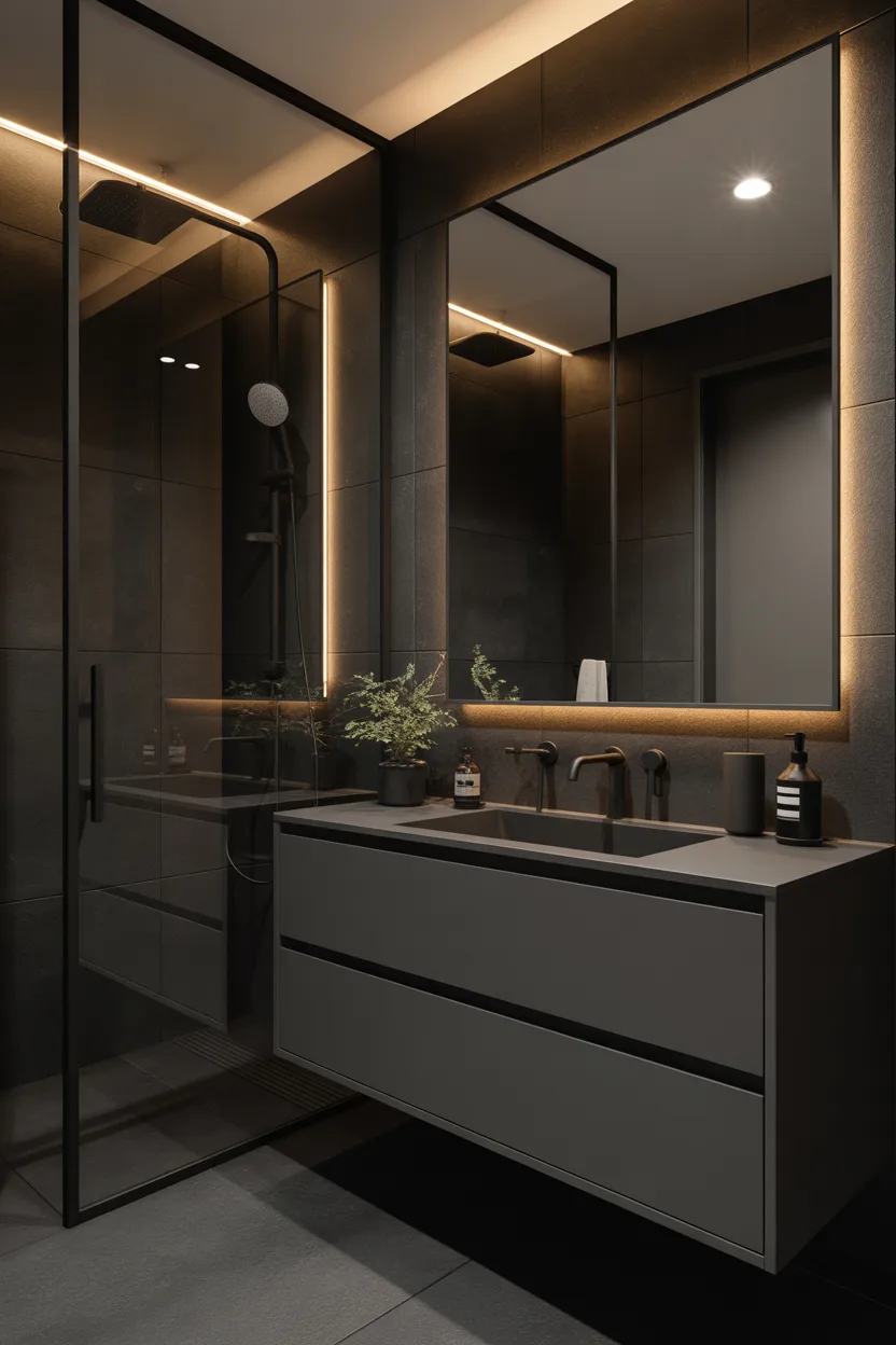 Dark Bathroom Ideas