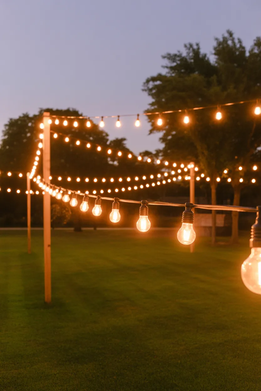 Outdoor String Light Ideas