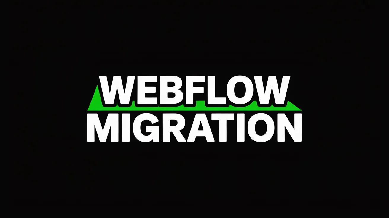 Webflow Migration
