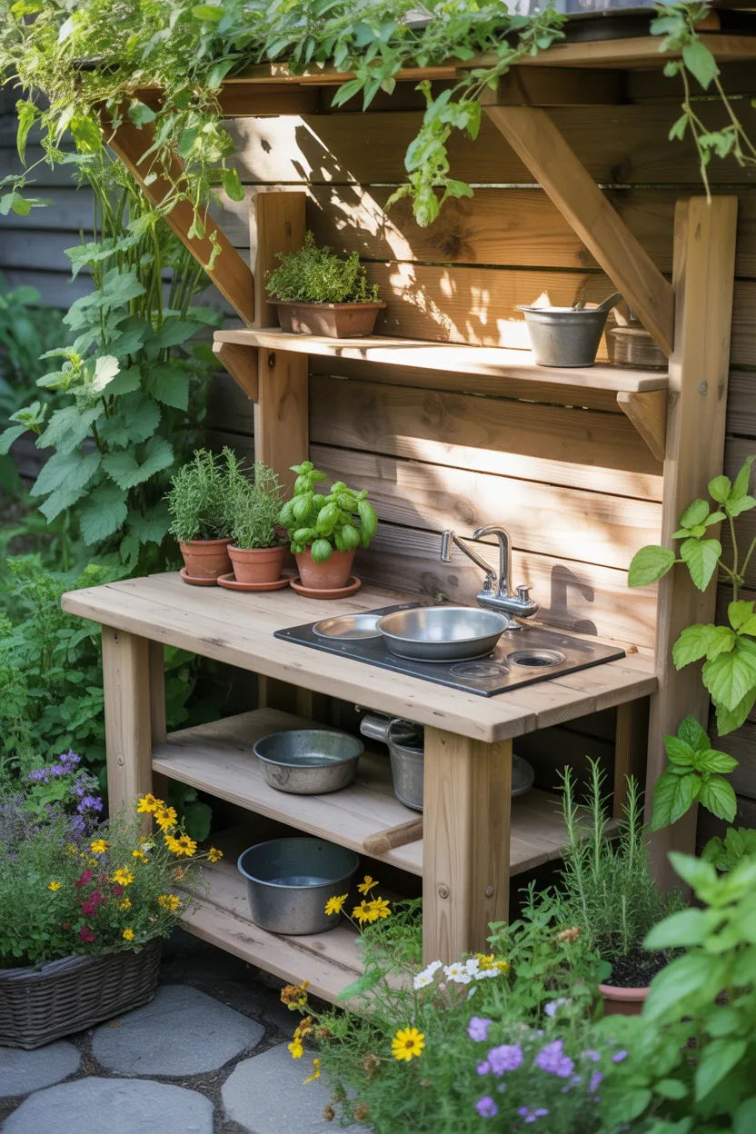 Mud Kitchen Ideas