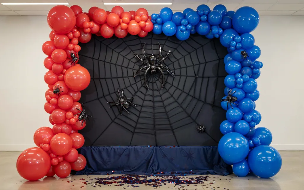 Spider Web Backdrop