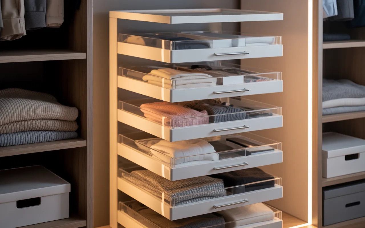 Slim Drawer Tower