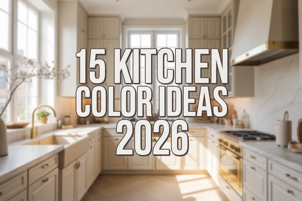 Kitchen Color Ideas 2026: Modern & Stylish Palettes