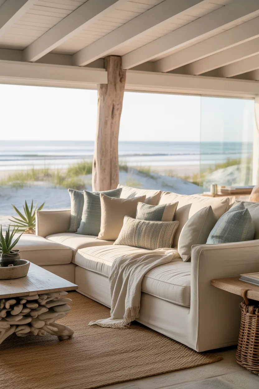 Modern Coastal Living Room Ideas