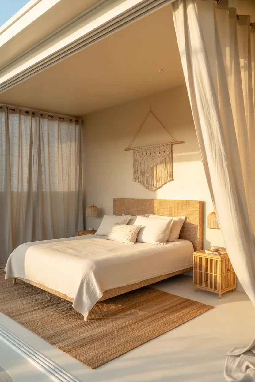 Japandi Bedroom Design Ideas