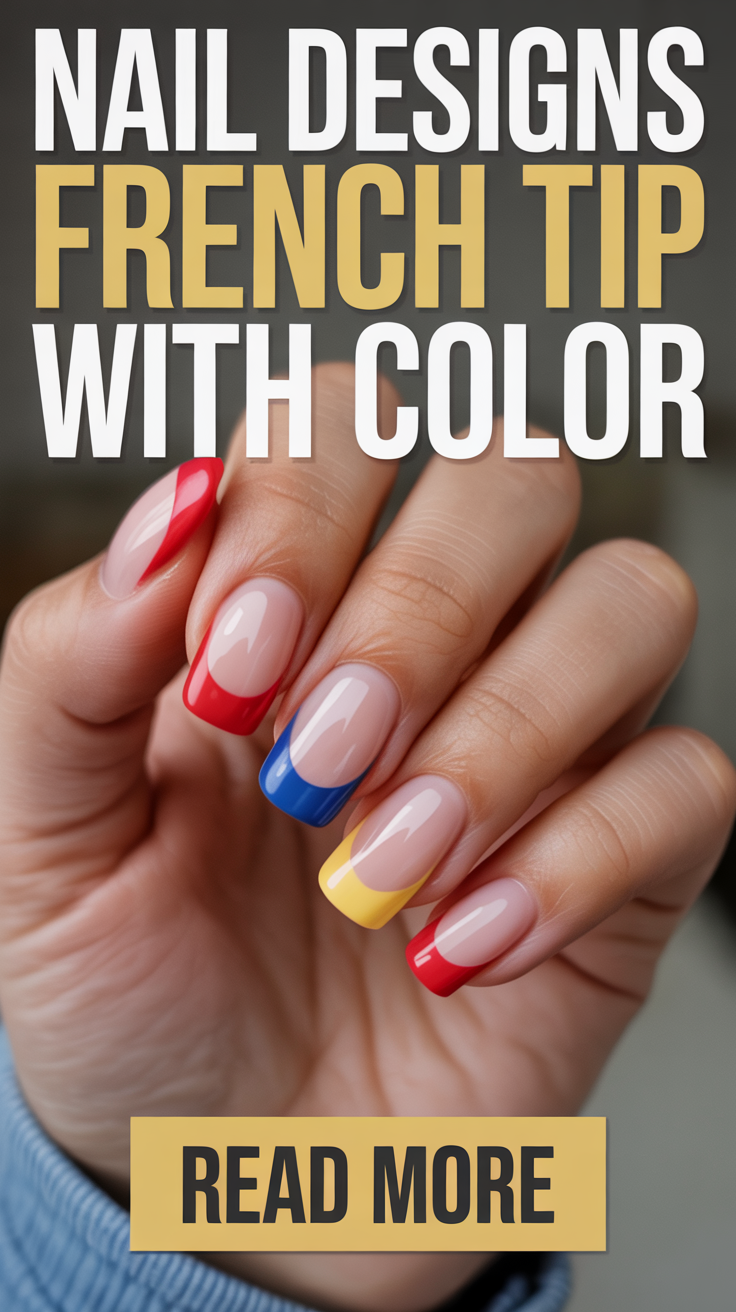 French Tip Nails With Design: Elegance Meets Creativity