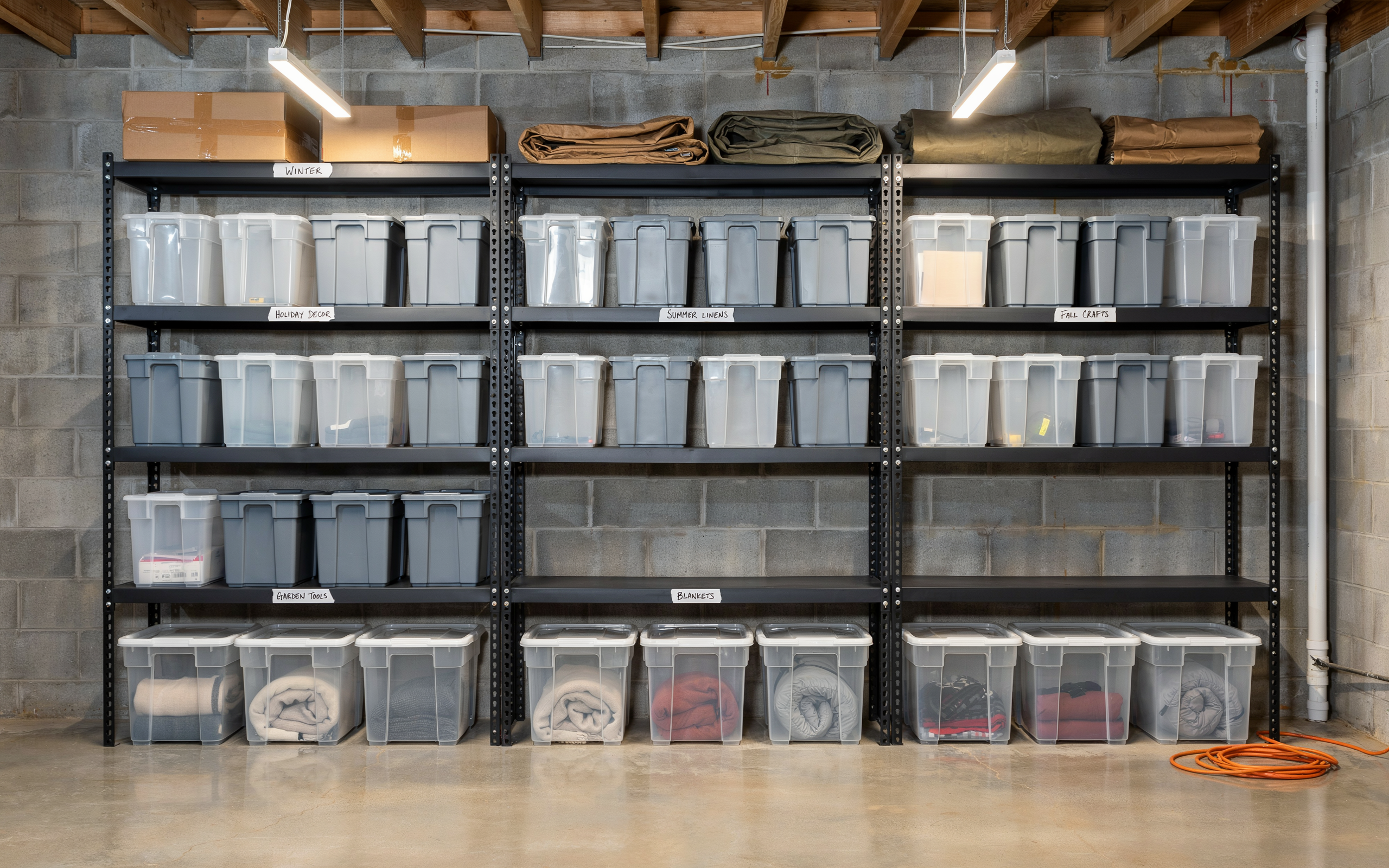 Bulk Storage Wall