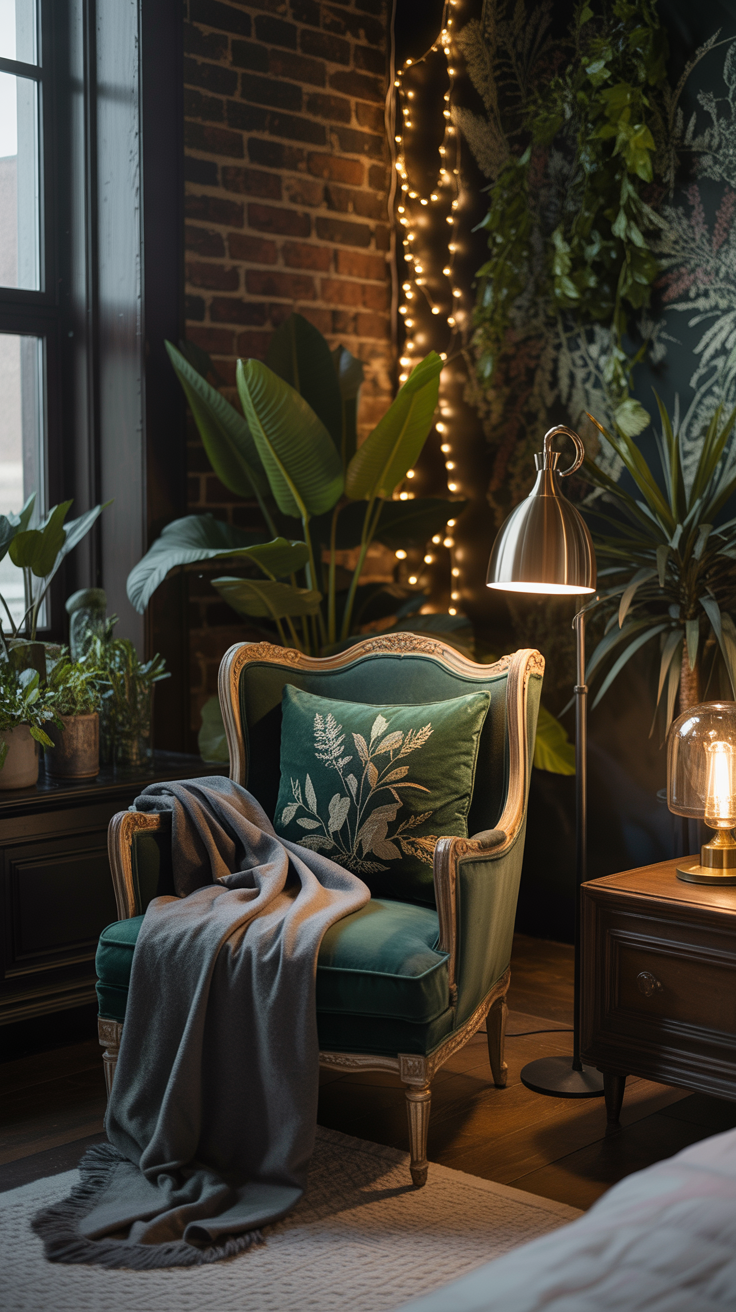 Craving That Luxe Plant-Vibe Bedroom? 12 Dark Botanical Bedroom Ideas ...